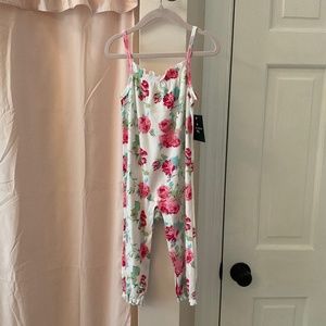 Toddler Laura Ashley Rose Romper NWT